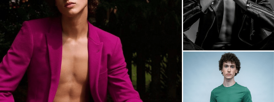 Collage Of Tatum West Modeling In Shoots By Professional Photographers