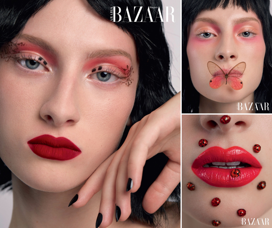 Dorian Eller Booked An Editorial For Harper’s Bazaar Arabia