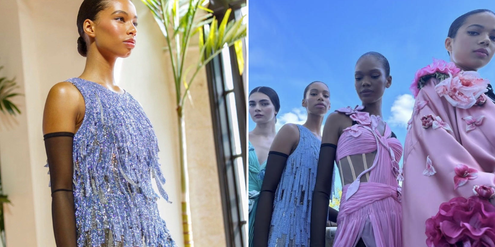 Malaika Guttoh Walked For Dolce & Gabanna